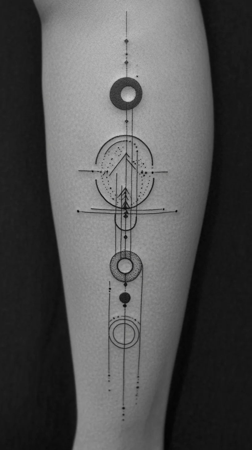 Artistic Geometric Tattoos: A Modern Twist on Body Art