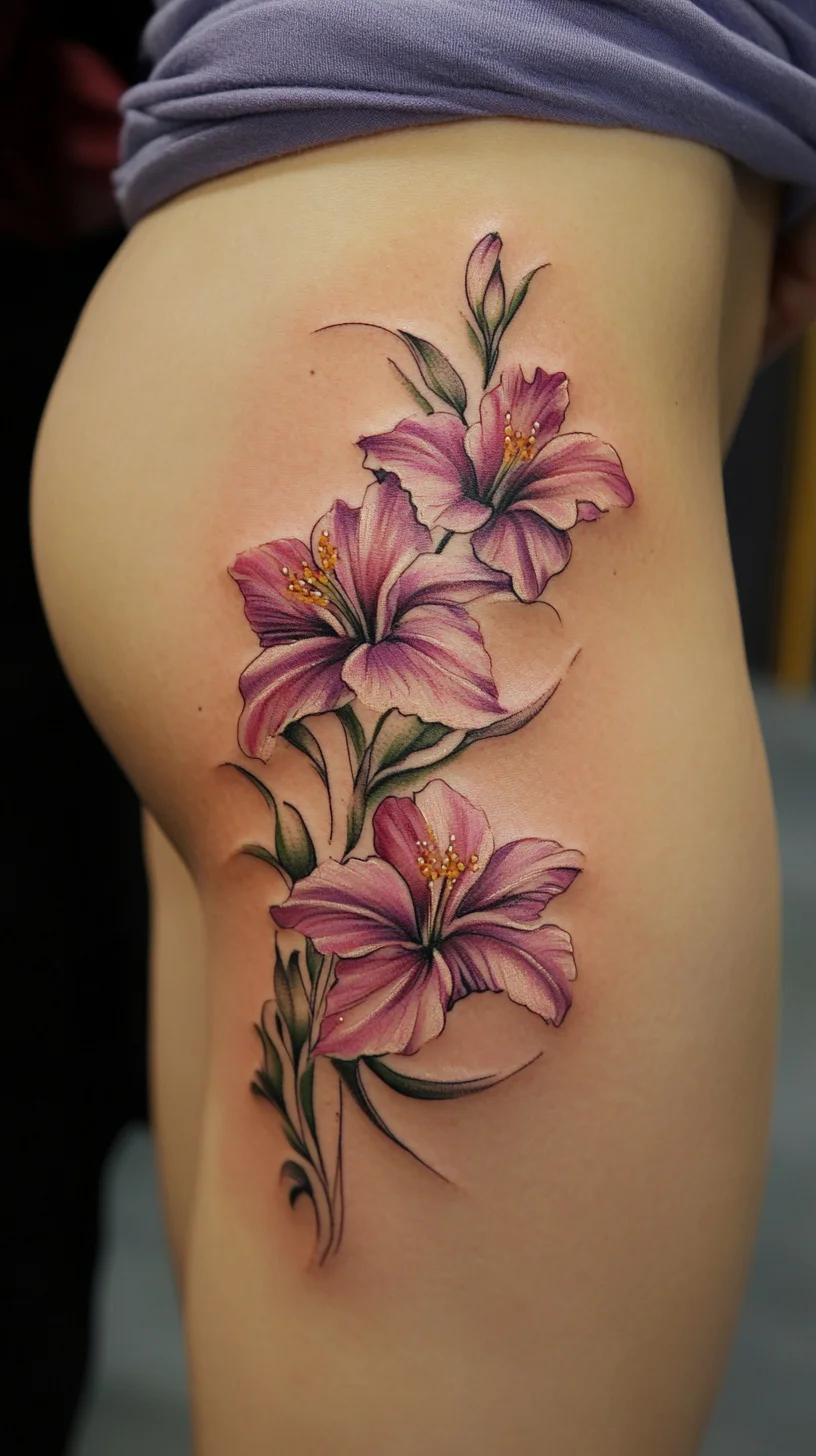 Beautiful Floral Tattoos: A Blend of Elegance and Nature for Your Skin