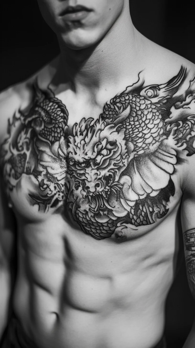 Bold Dragon Tattoo: A Fierce Expression of Strength and Culture