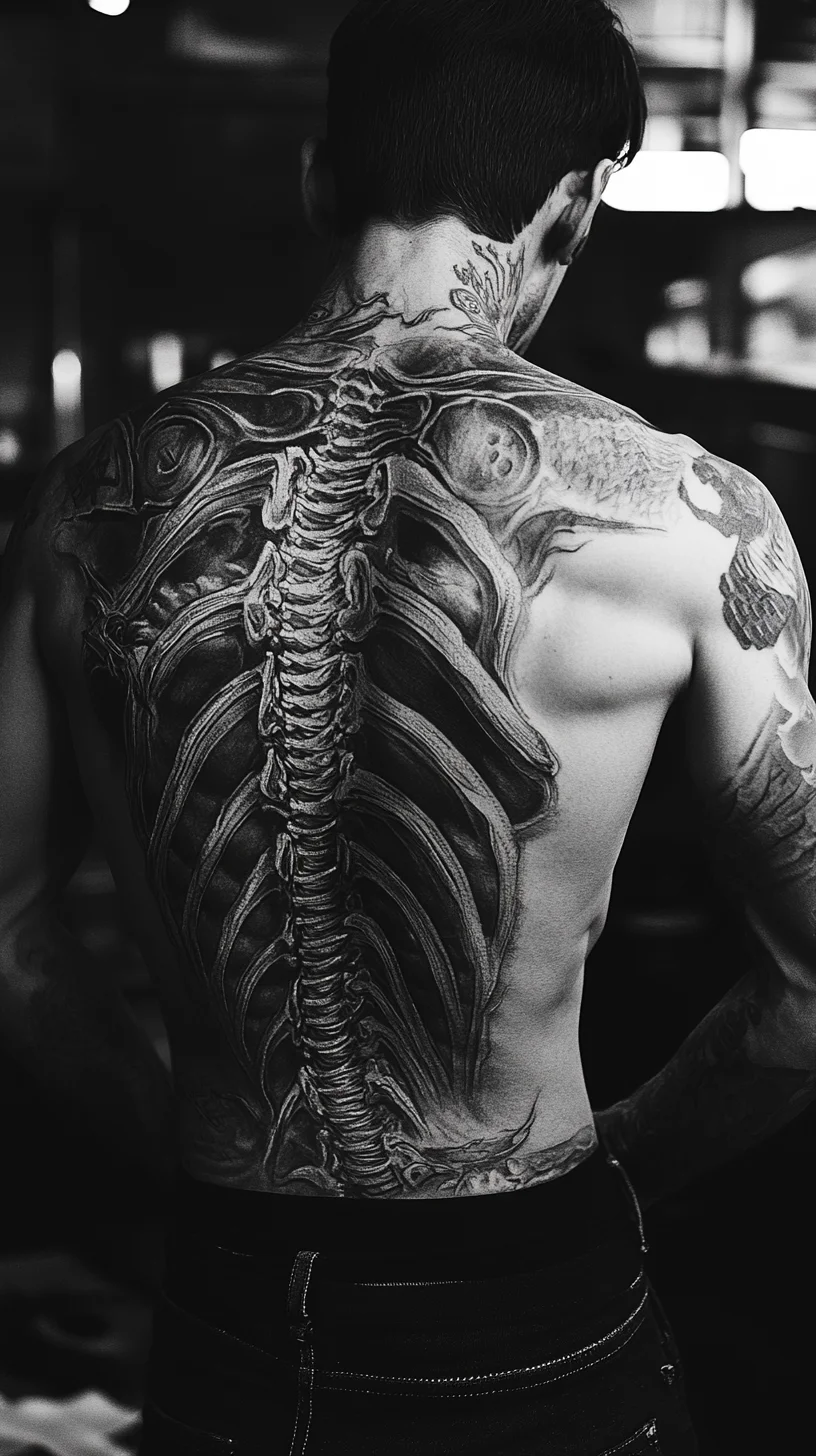 Bold Skeleton Ink: A Striking Tattoo Trend for the Fearless