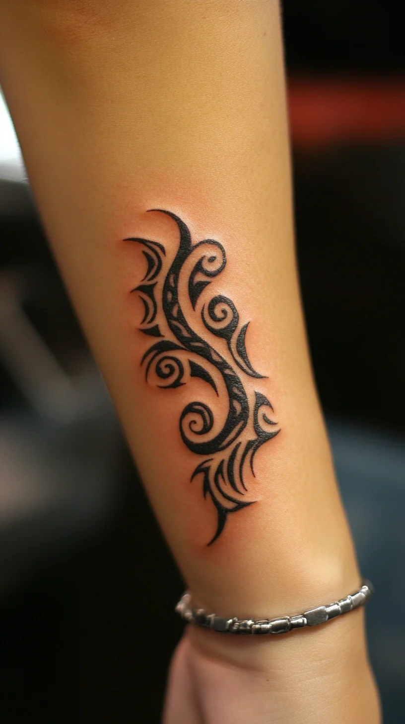 Bold Tribal Elegance: Unleashing the Art of Ink with Timeless Designs