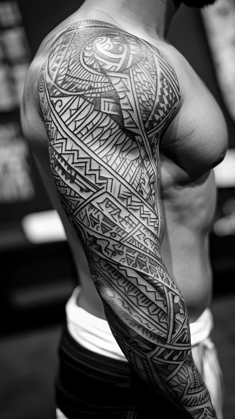 Bold Tribal Tattoos: A Statement of Strength and Heritage