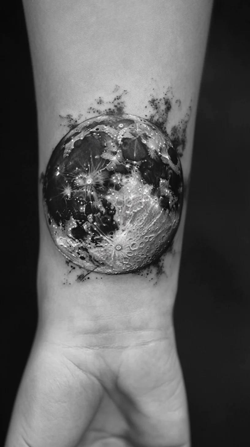 Celestial Ink: The Allure of Moon Tattoos for Starry-Eyed Dreamers