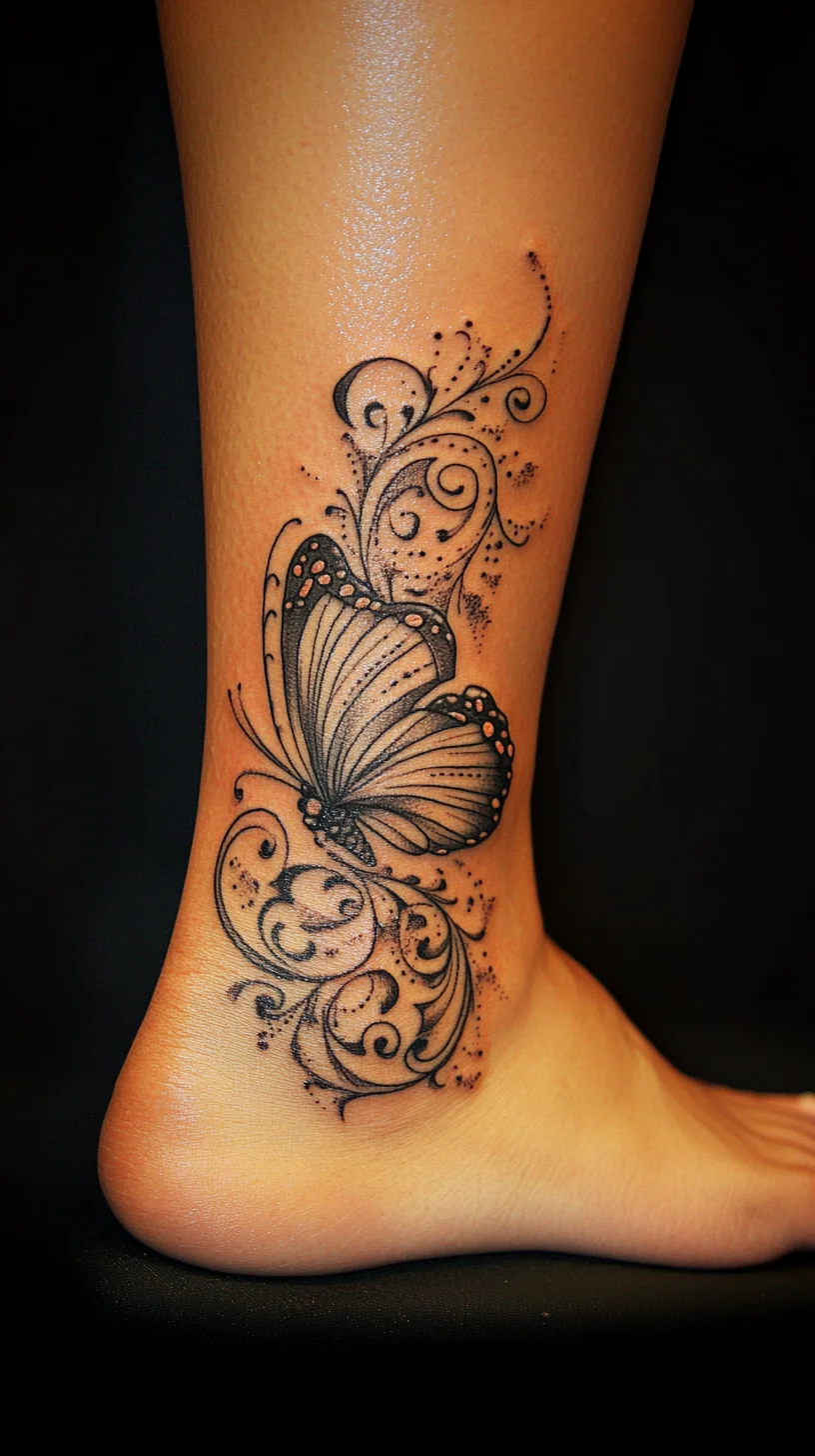 Delicate Butterfly Tattoo: A Symbol of Transformation and Elegance