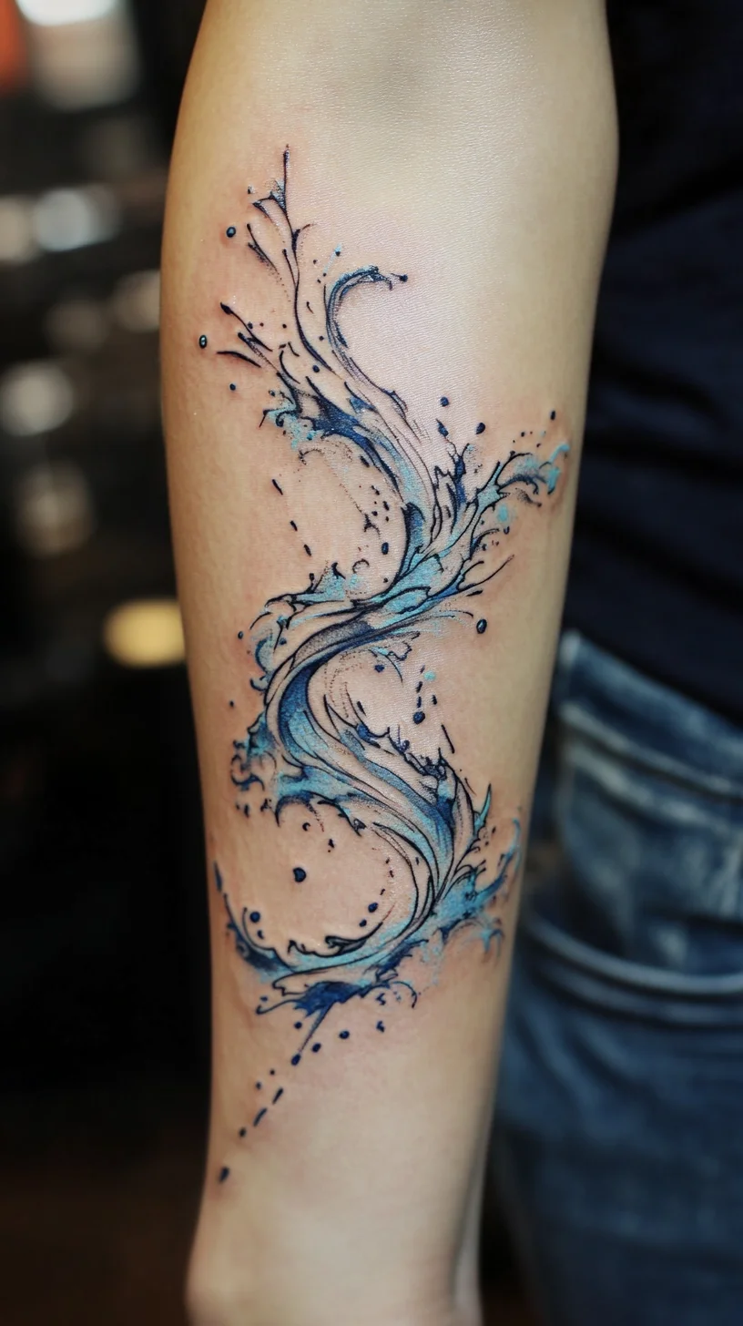 Dive into the Flow: Stunning Wave-Inspired Tattoo Ideas for Every Water Lover