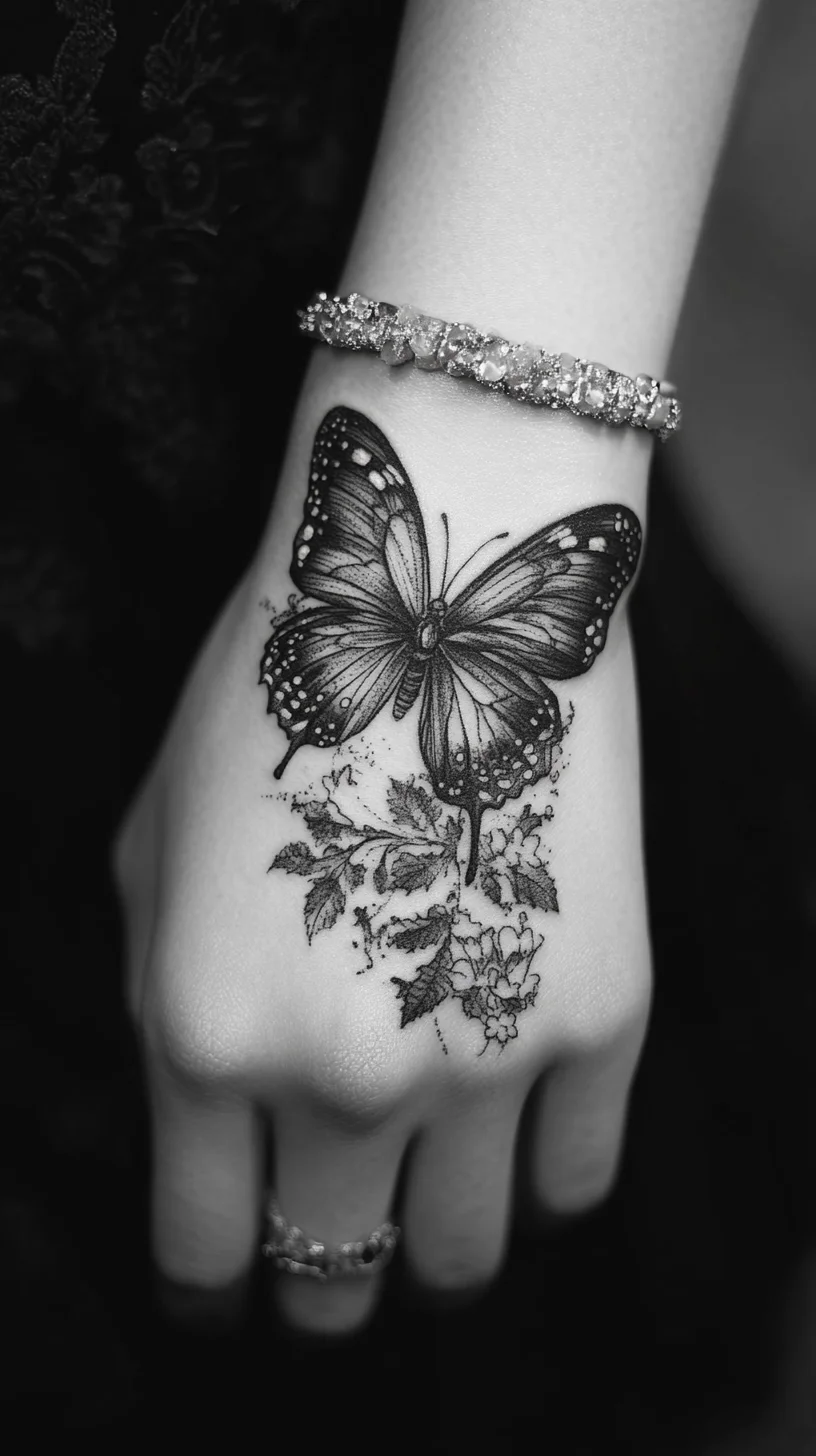 Elegant Butterfly Tattoo: A Timeless Statement of Grace and Transformation