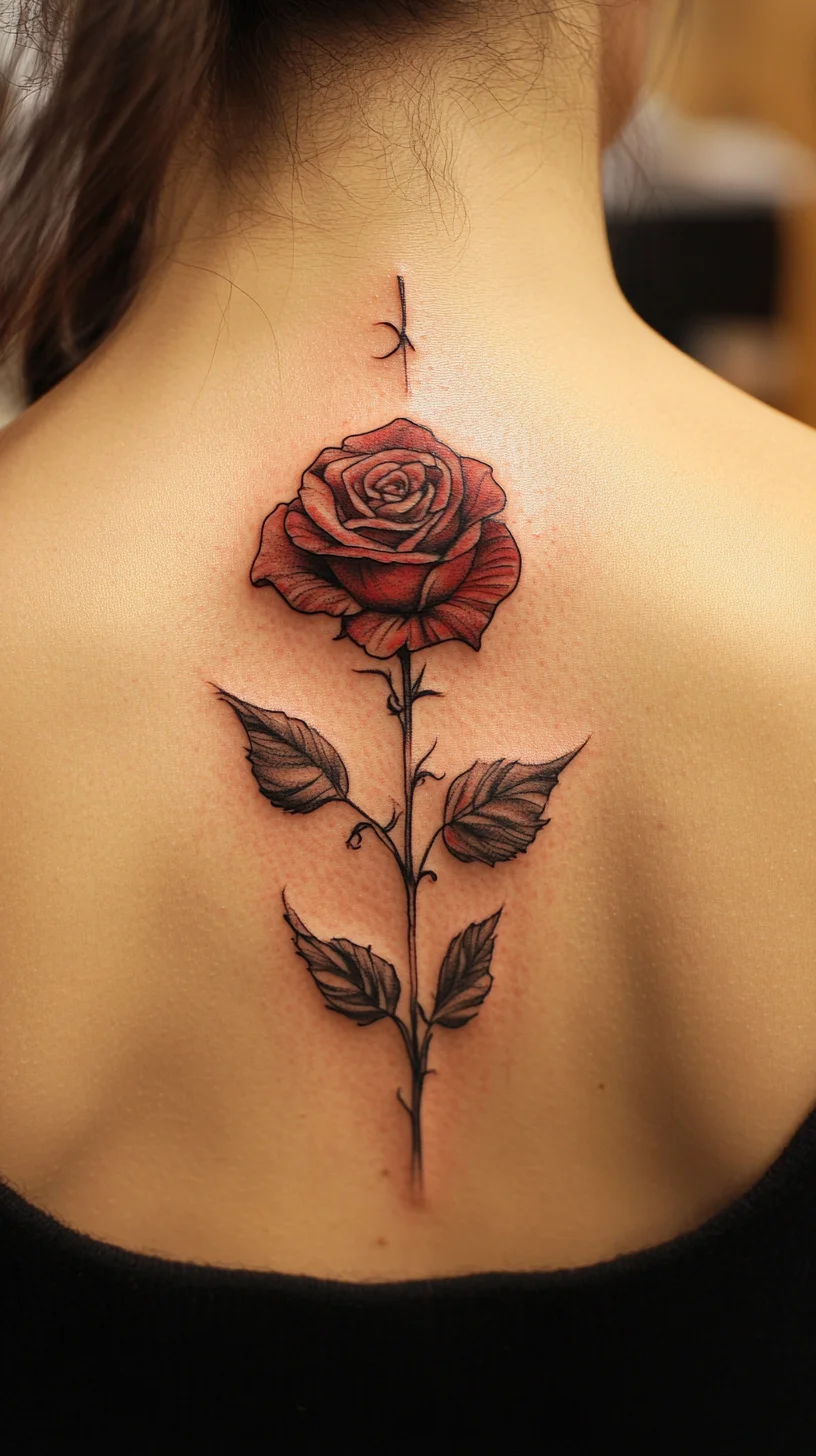 Elegant Rose Tattoo: The Timeless Bloom for Bold Statements