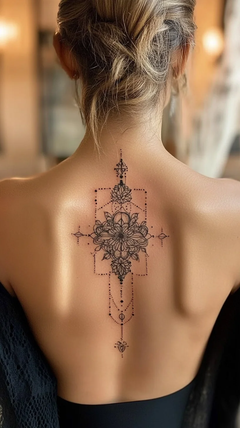 Elevate Your Look with Stunning Mandala Back Tattoos: A Perfect Blend of Art and Elegance