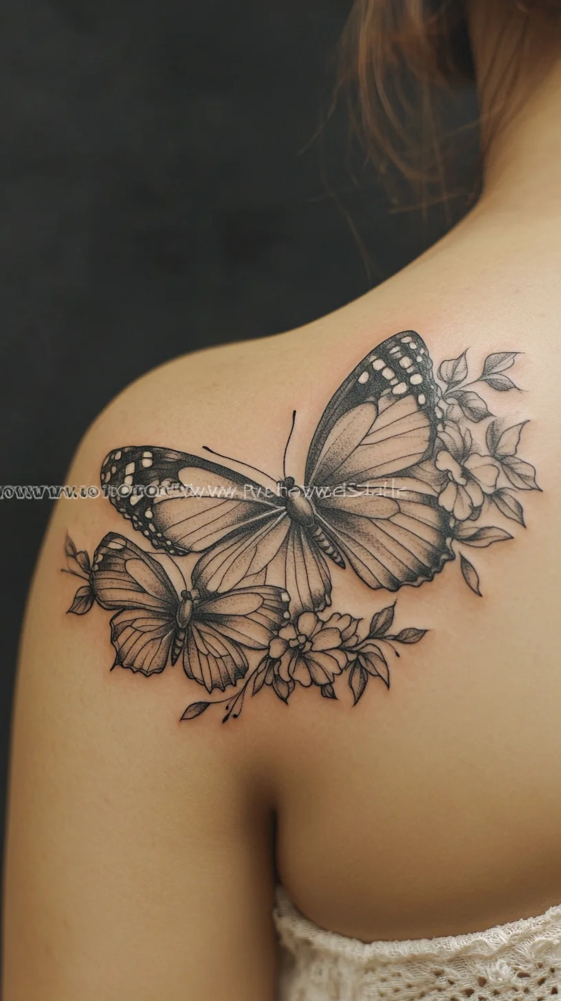 Embrace Elegance with a Stunning Butterfly Tattoo: Nature Meets Artistry