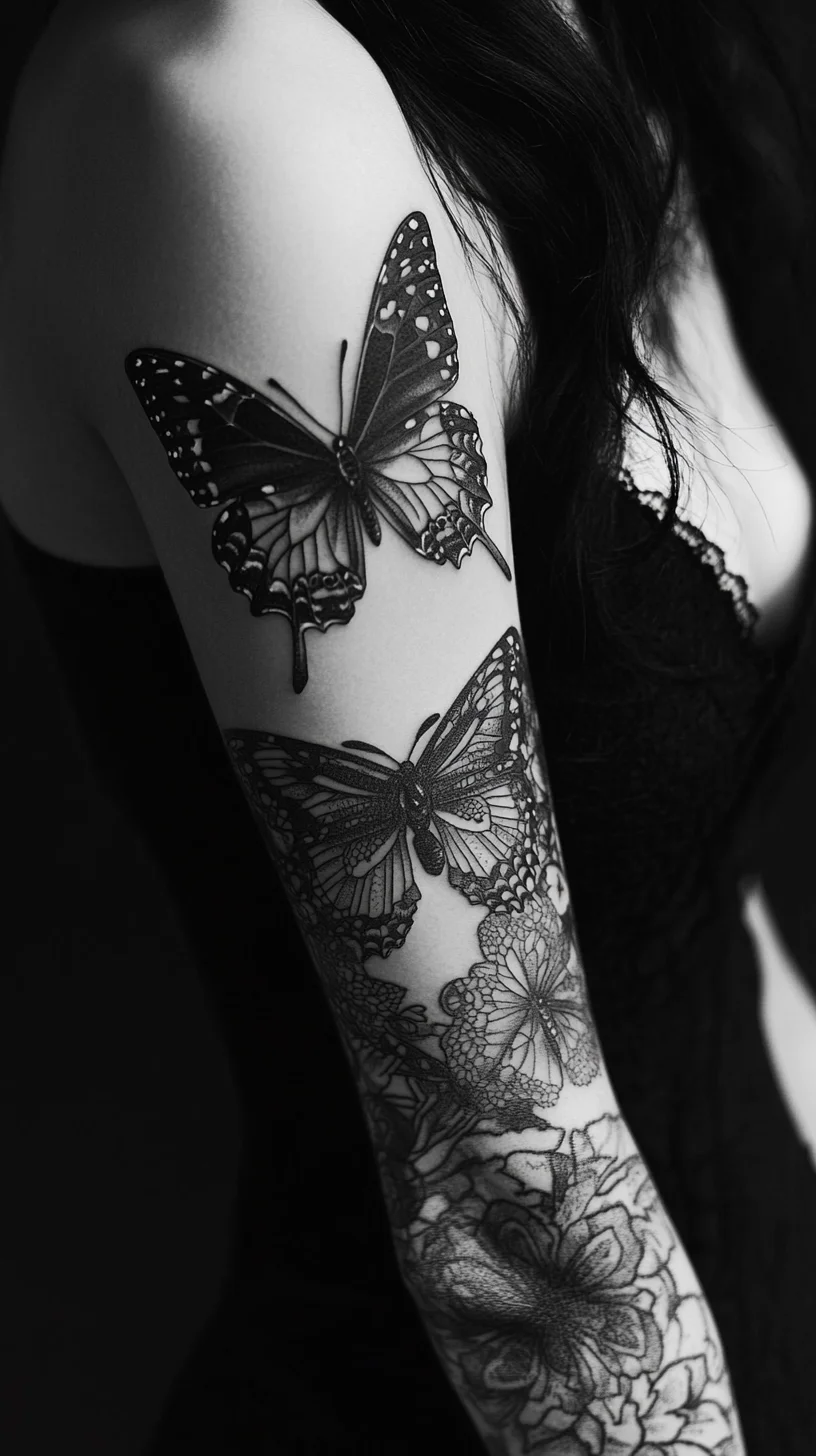 Embrace Elegance with Stunning Butterfly Tattoos: A Fusion of Nature and Art