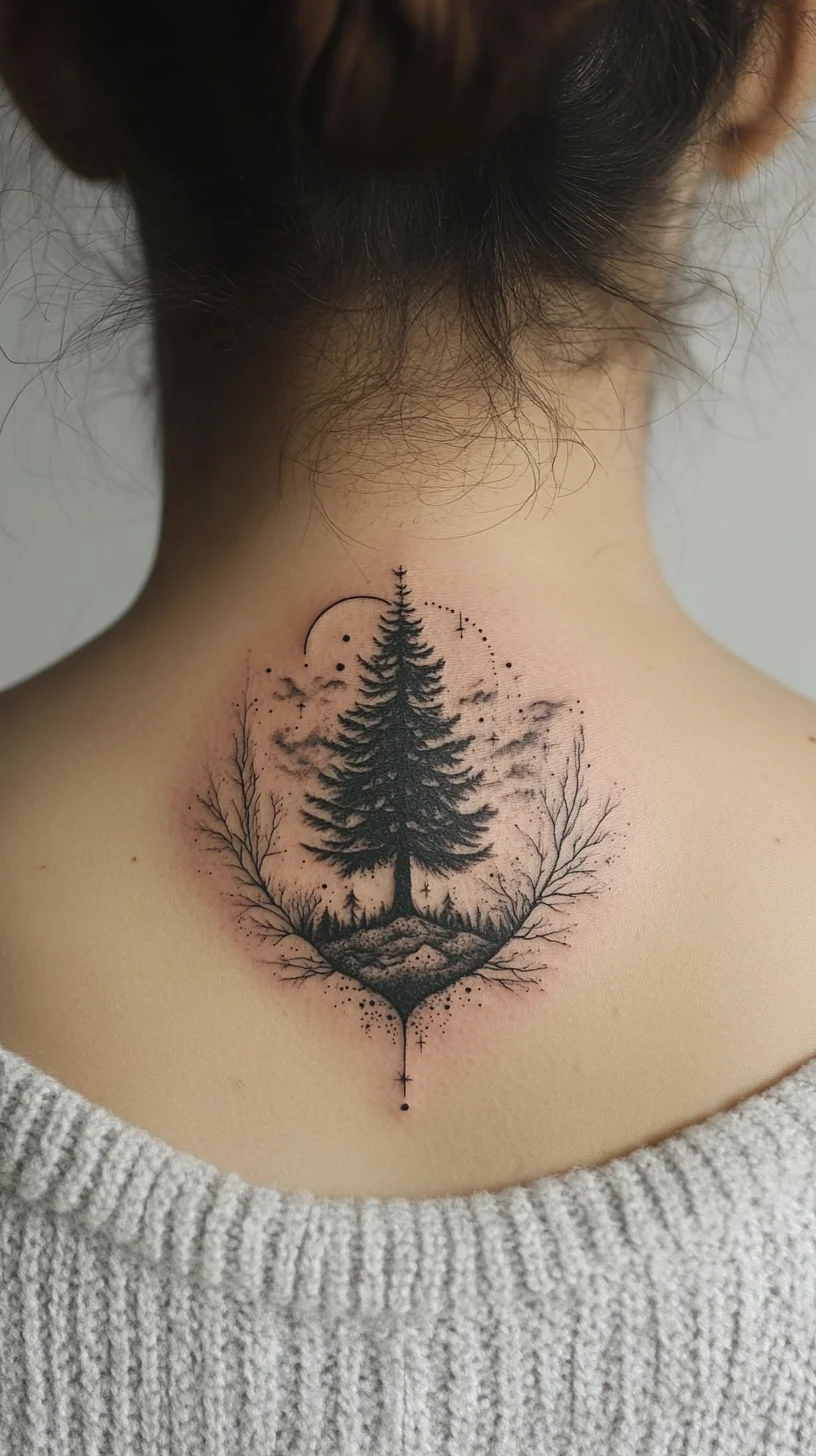 Embrace Nature: The Enchanting Forest Tattoo for the Free-Spirited Soul