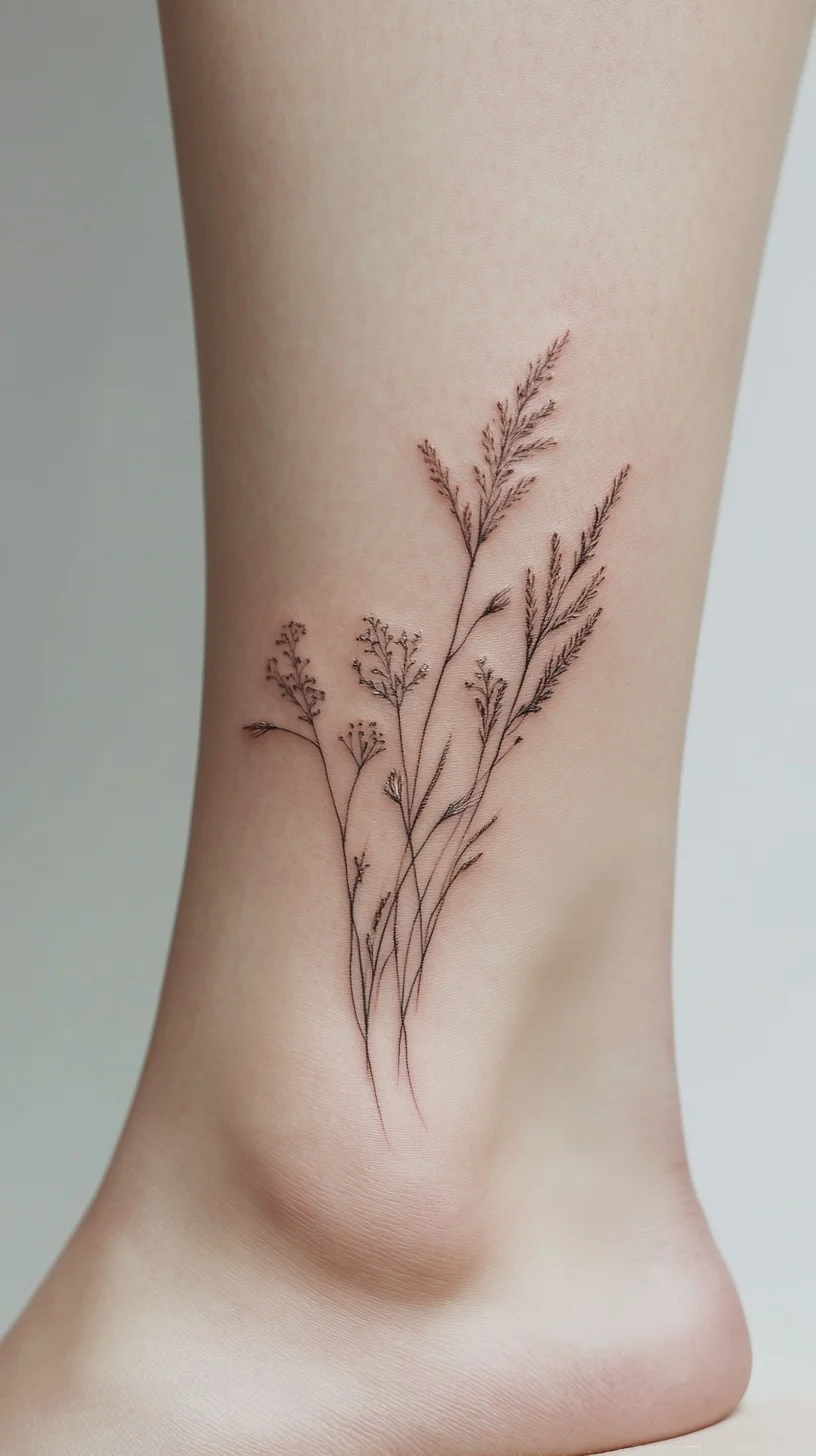 Embrace Nature with Elegant Botanical Tattoos for a Touch of Serenity