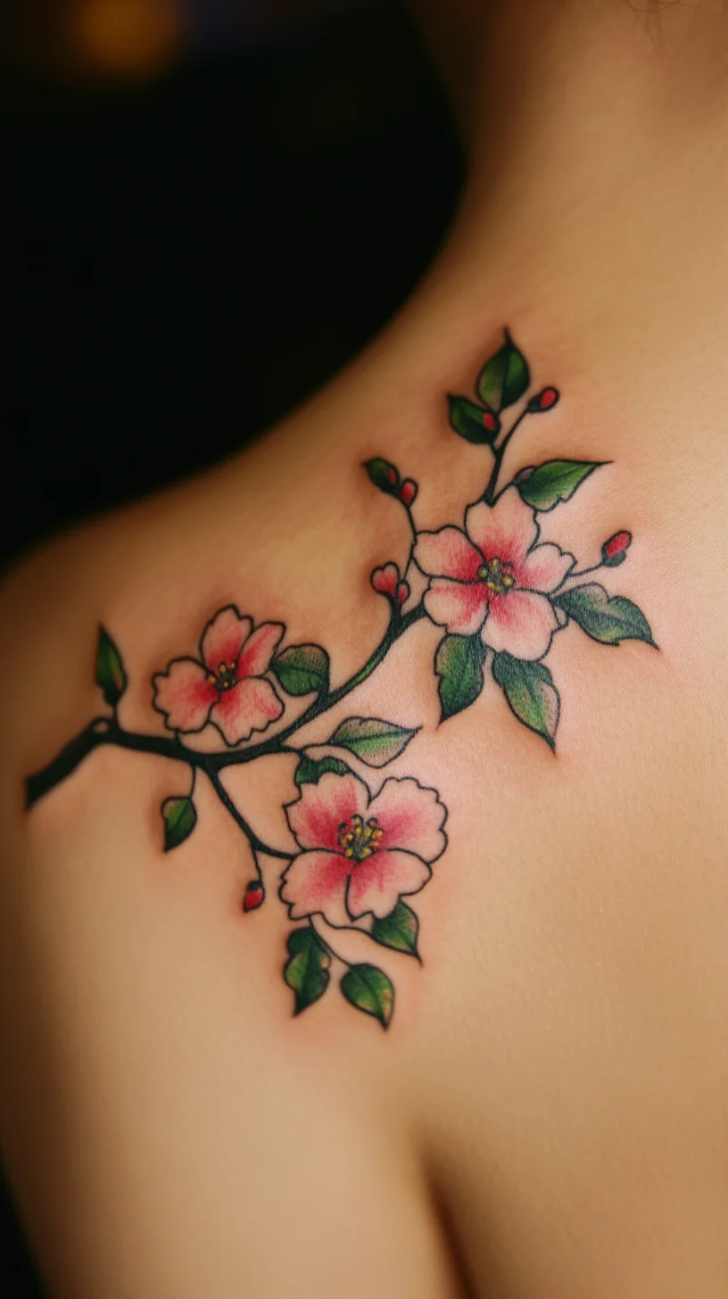 Embrace Nature’s Beauty with Elegant Floral Tattoos for a Timeless Look