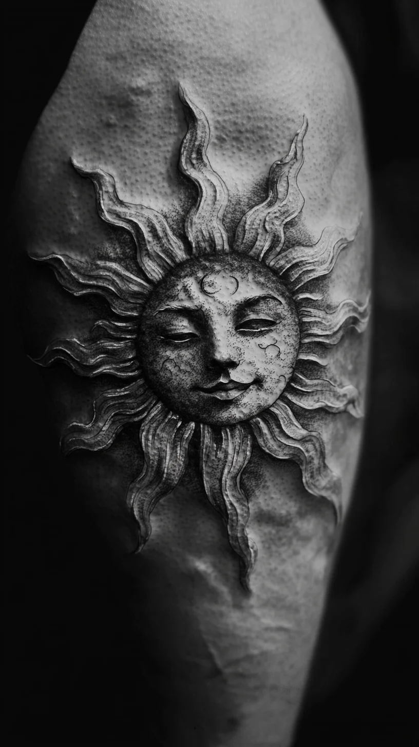 Embrace Radiance: The Timeless Elegance of Sun-Inspired Tattoos