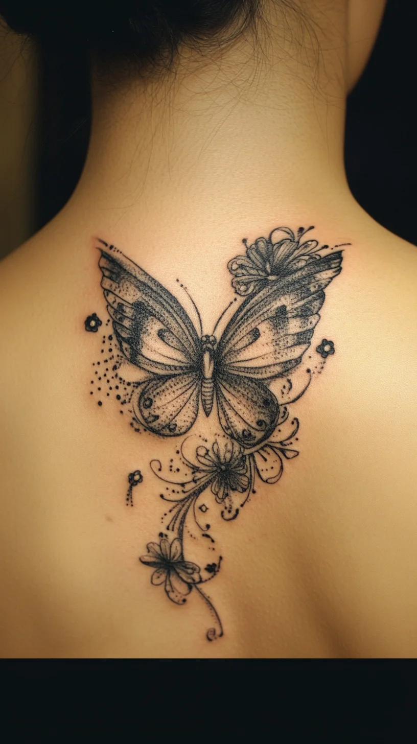 Enchanting Butterfly Tattoo: A Stunning Blend of Nature and Elegance