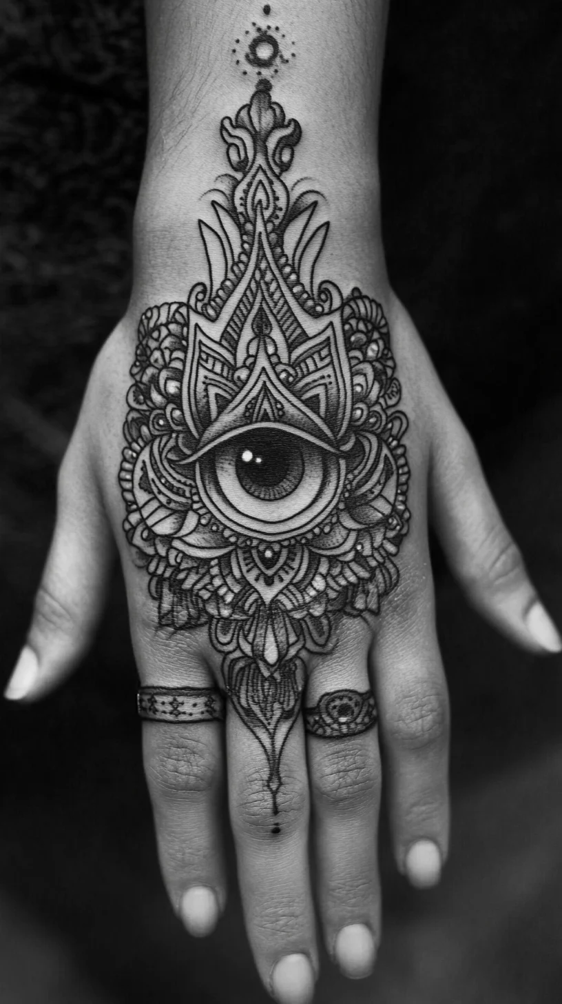 Eye-Catching Mandala Tattoo: A Fusion of Mystique and Elegance for Every Style Lover