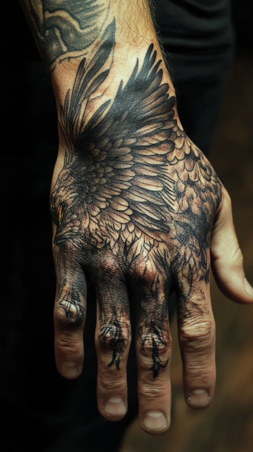 Fierce Freedom: The Stunning Detailed Eagle Tattoo for Bold Souls