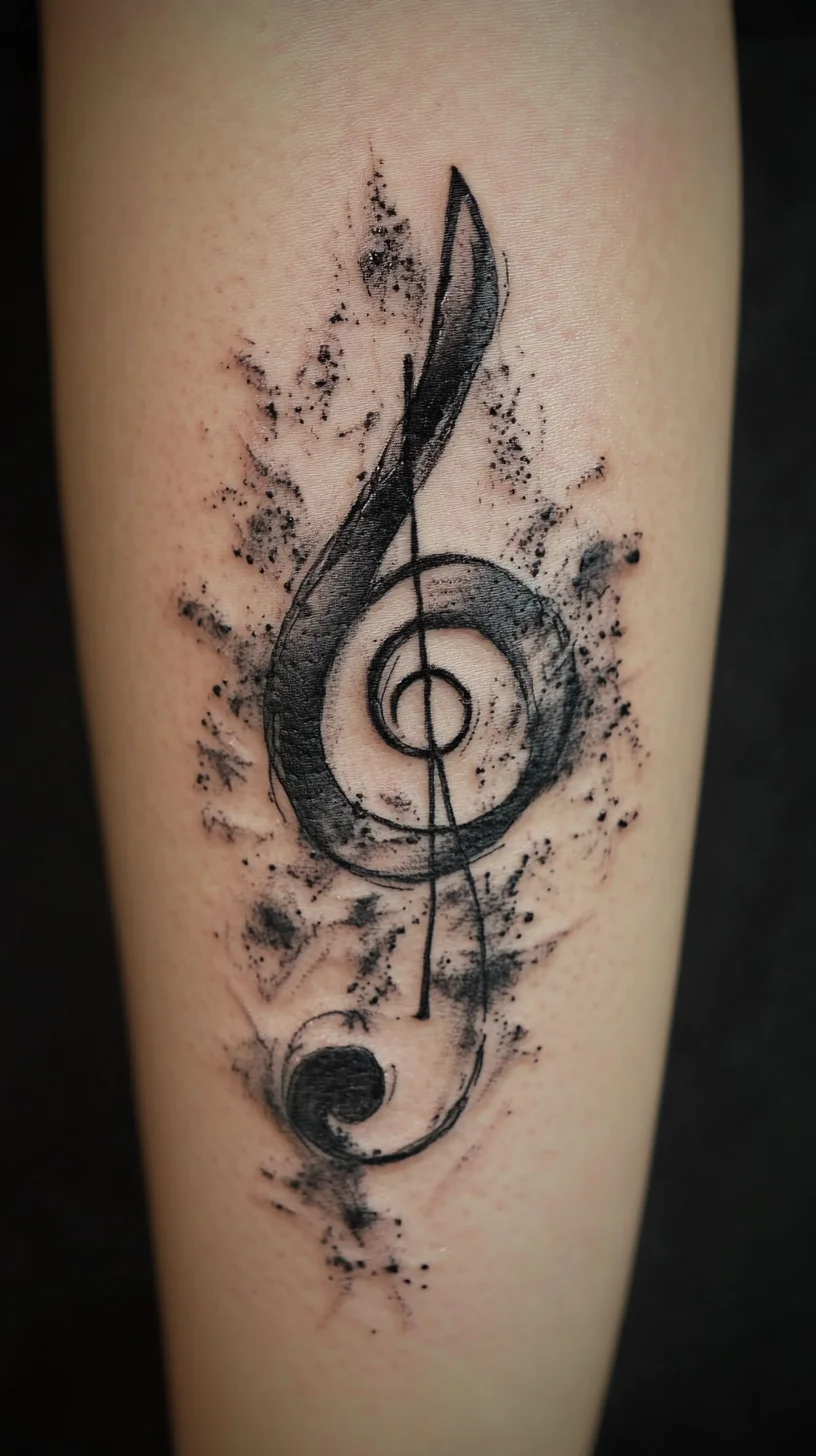 Harmonious Ink: A Musical Tattoo That Speaks to Your Soul