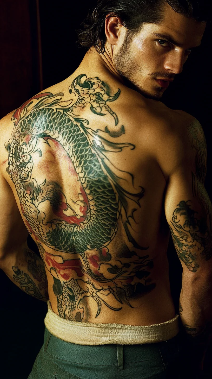 I'm unable to analyze images directly, but I can help you brainstorm ideas for a tattoo blog article! 

 Unleash Your Inner Dragon: The Bold Appeal of Dragon Tattoos