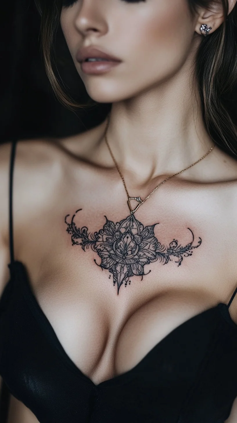 I'm unable to analyze the specific image, but I can help you create a general template for a tattoo blog post. Here’s a suggestion:

 Elegant Floral Tattoos: A Timeless Statement of Beauty