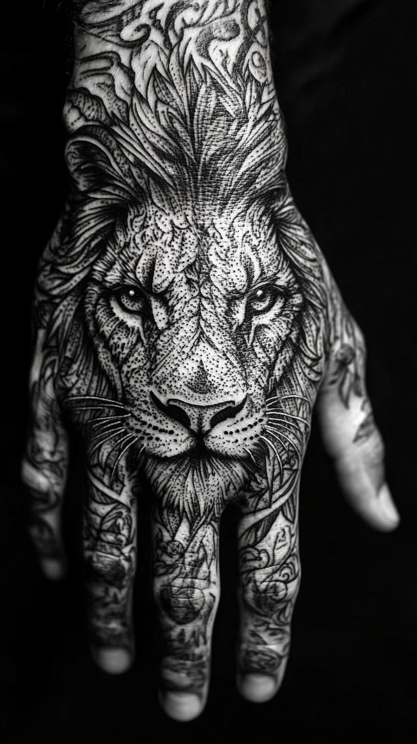 Majestic Lion Tattoo: A Bold Statement of Strength and Individuality