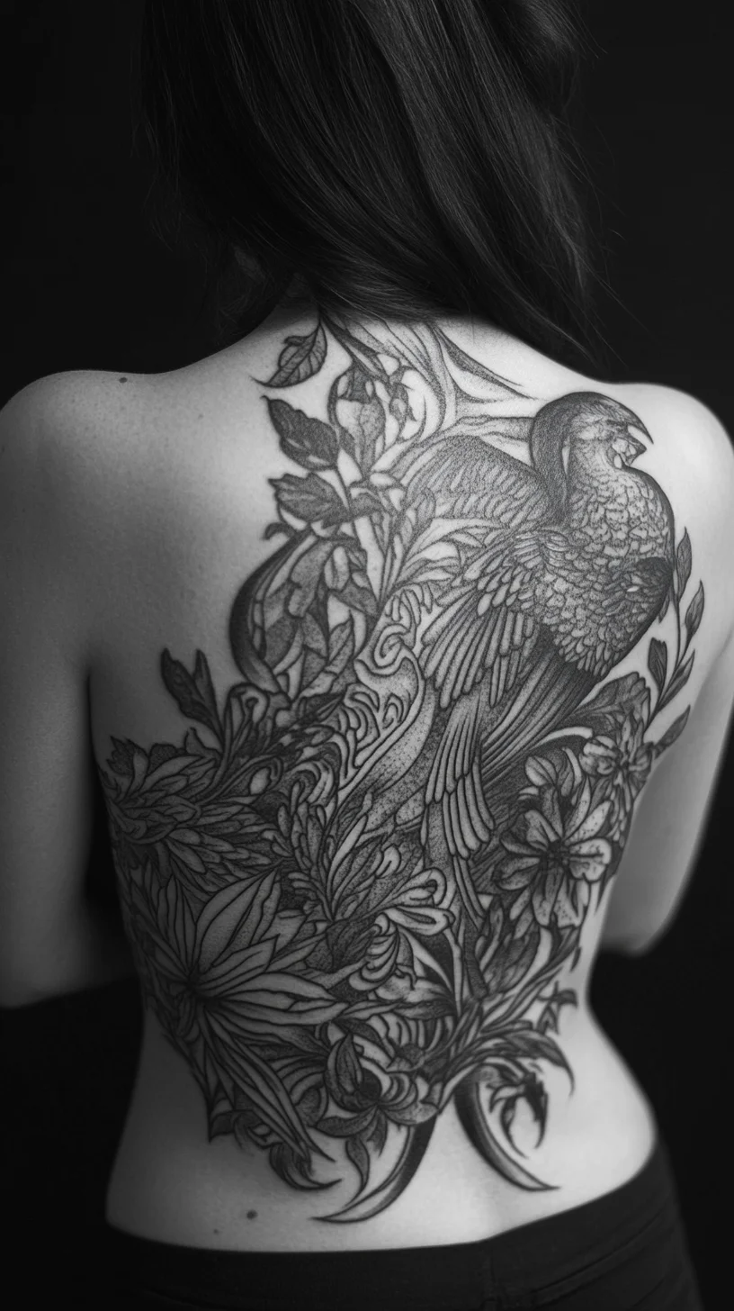 Majestic Phoenix Tattoo: A Symbol of Rebirth and Elegance