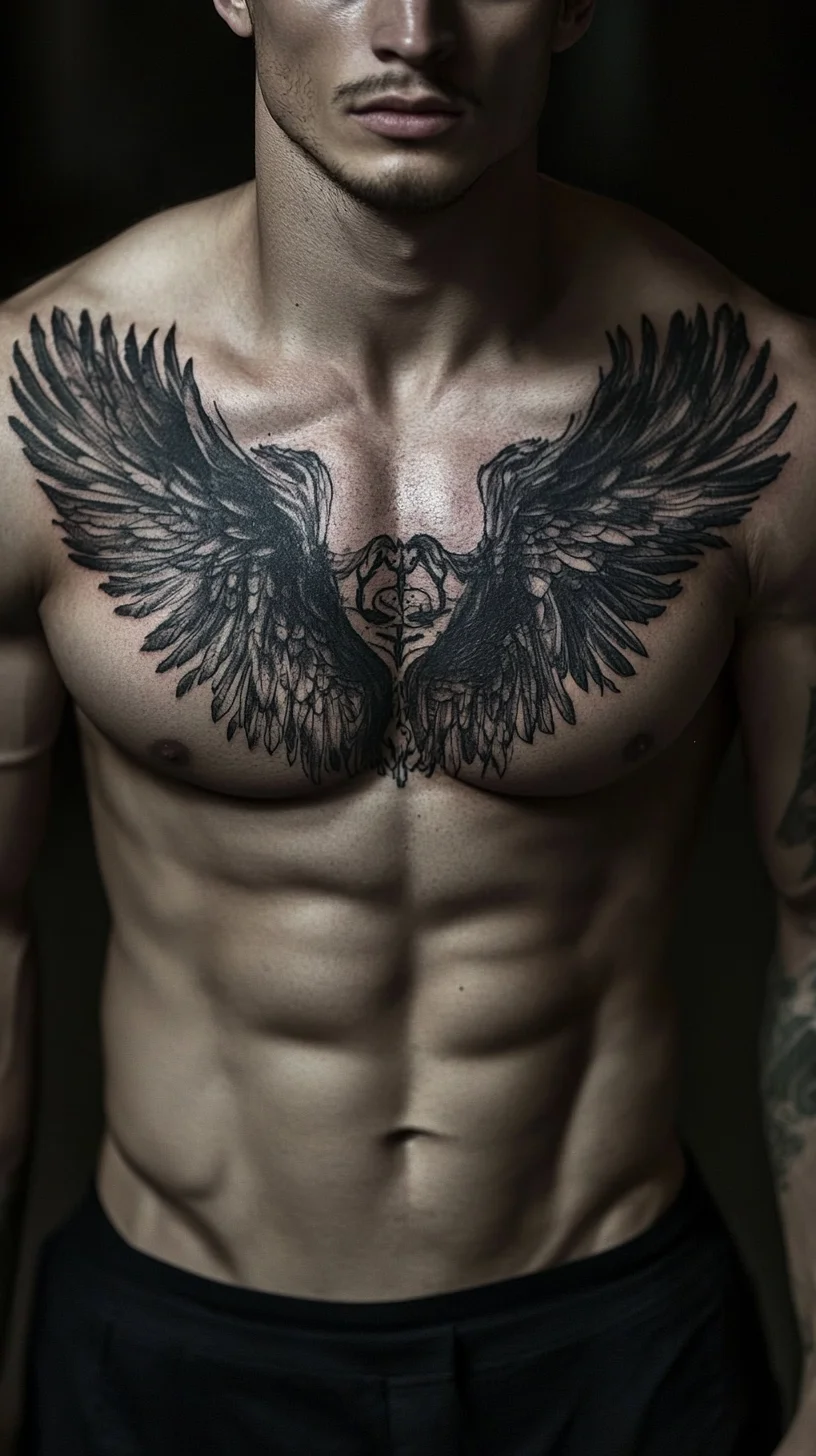 Majestic Wings: The Ultimate Symbol of Freedom and Strength in Body Art