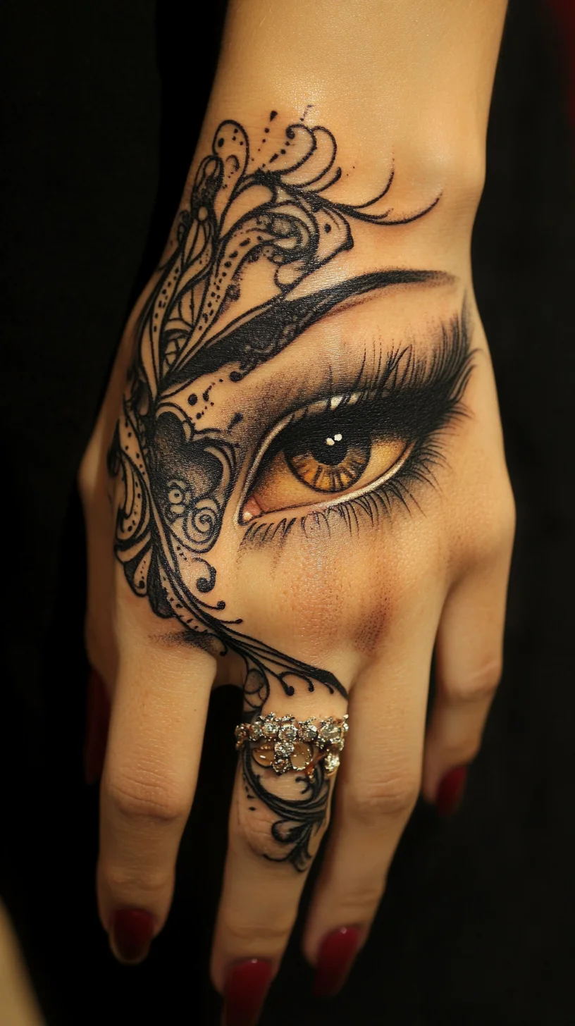 Mesmerizing Eye Tattoo: A Stunning Fusion of Art and Elegance