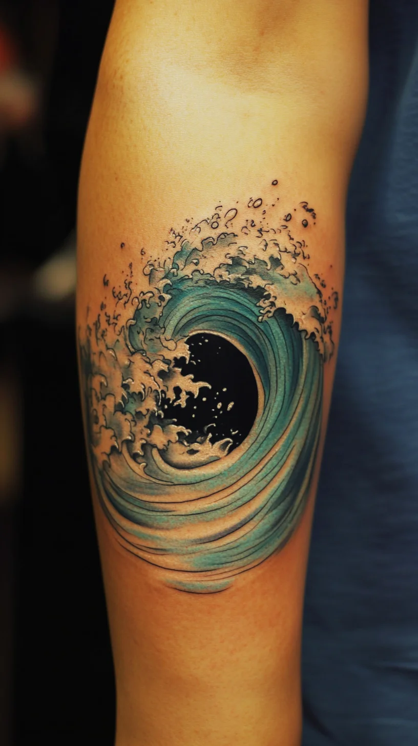 Ride the Wave: A Stunning Ocean-Inspired Tattoo for Nature Lovers