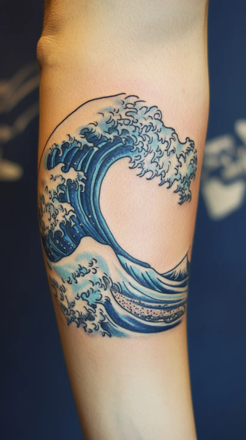 Ride the Wave: Embrace Nature with Stunning Ocean-Inspired Tattoo Art