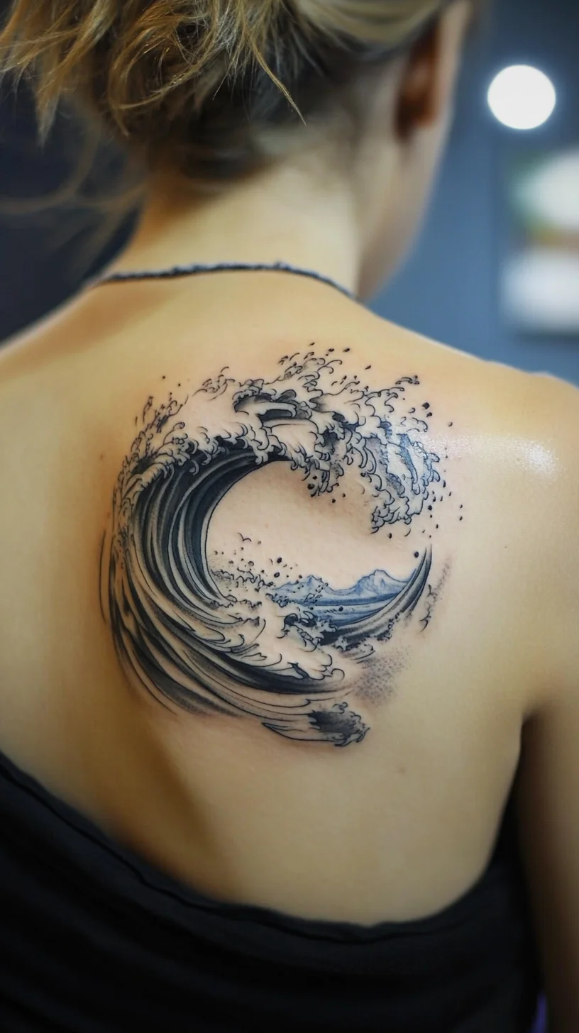 Ride the Waves: Mastering the Art of Wave Tattoos for a Timeless Look