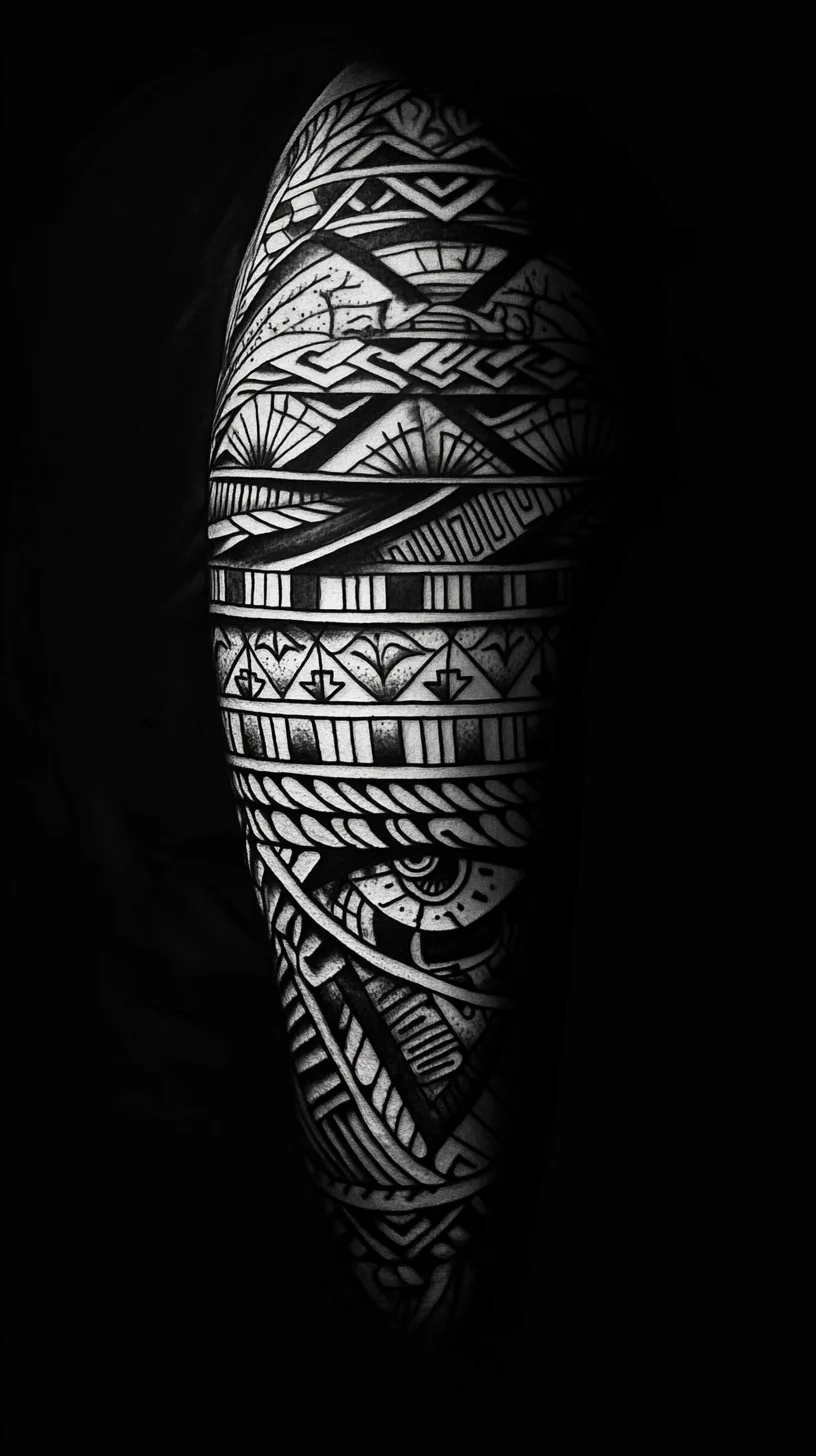 Stunning Tribal Tattoo: Bold Patterns for a Timeless Look