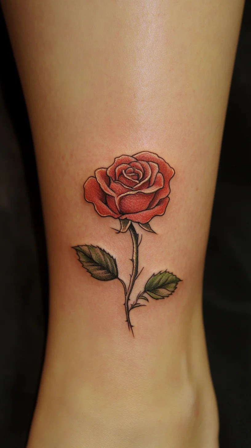 Timeless Elegance: The Exquisite Rose Tattoo Perfect for Any Occasion