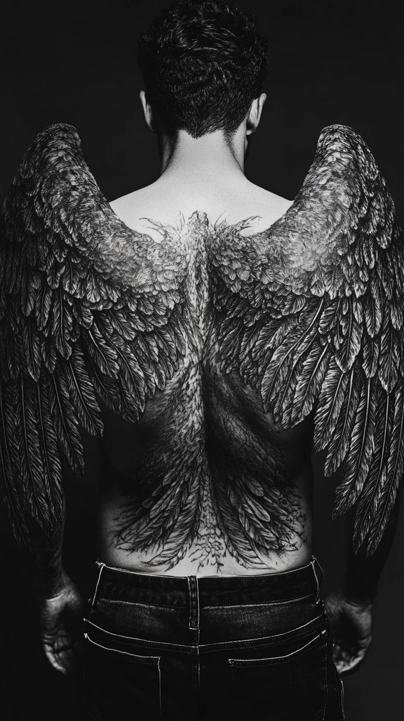 Unleash Your Inner Angel with Stunning Wing Tattoos That Soar