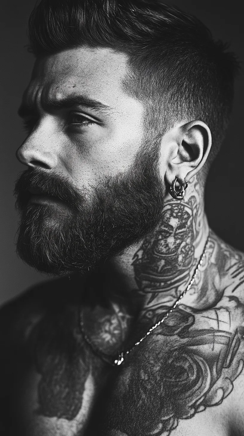 Unleash Your Inner Rebel: The Bold Beard and Tattoo Aesthetic