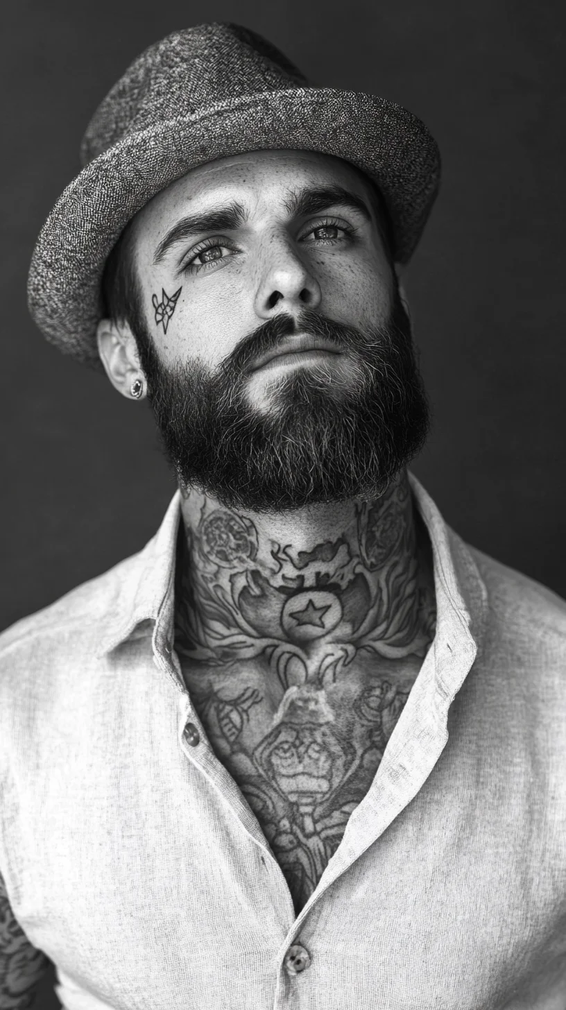 Unleashing Bold Masculinity: The Perfect Blend of Ink and Style